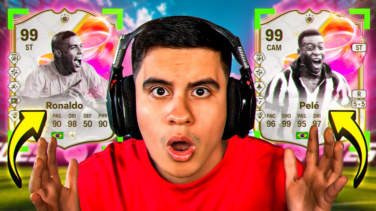 NAZARIO 99 Y PELE 99 LOS MEJORES DE EA FC 25