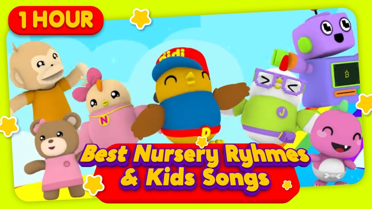1 Hour Best Nursery Rhymes & Kids Song Compilation | Didi & Friends English