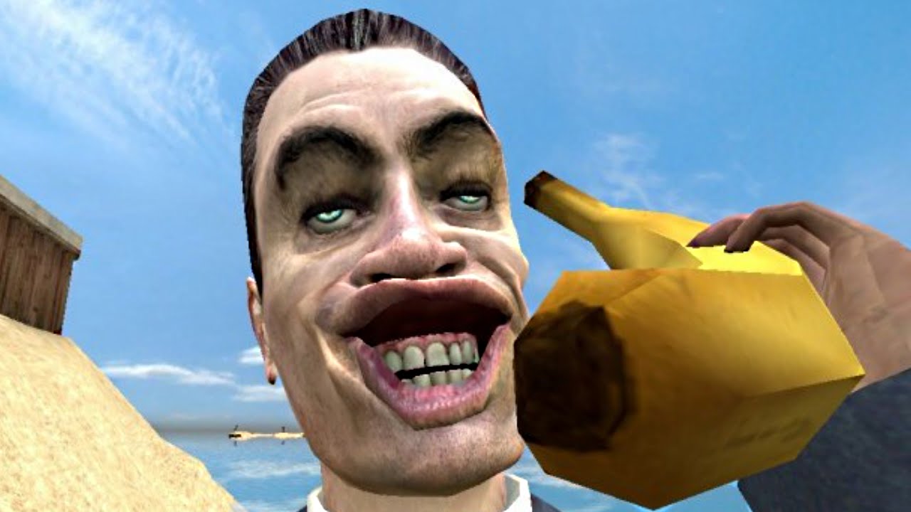 HE WAS THE BANANA!? (Gmod Prop Hunt)