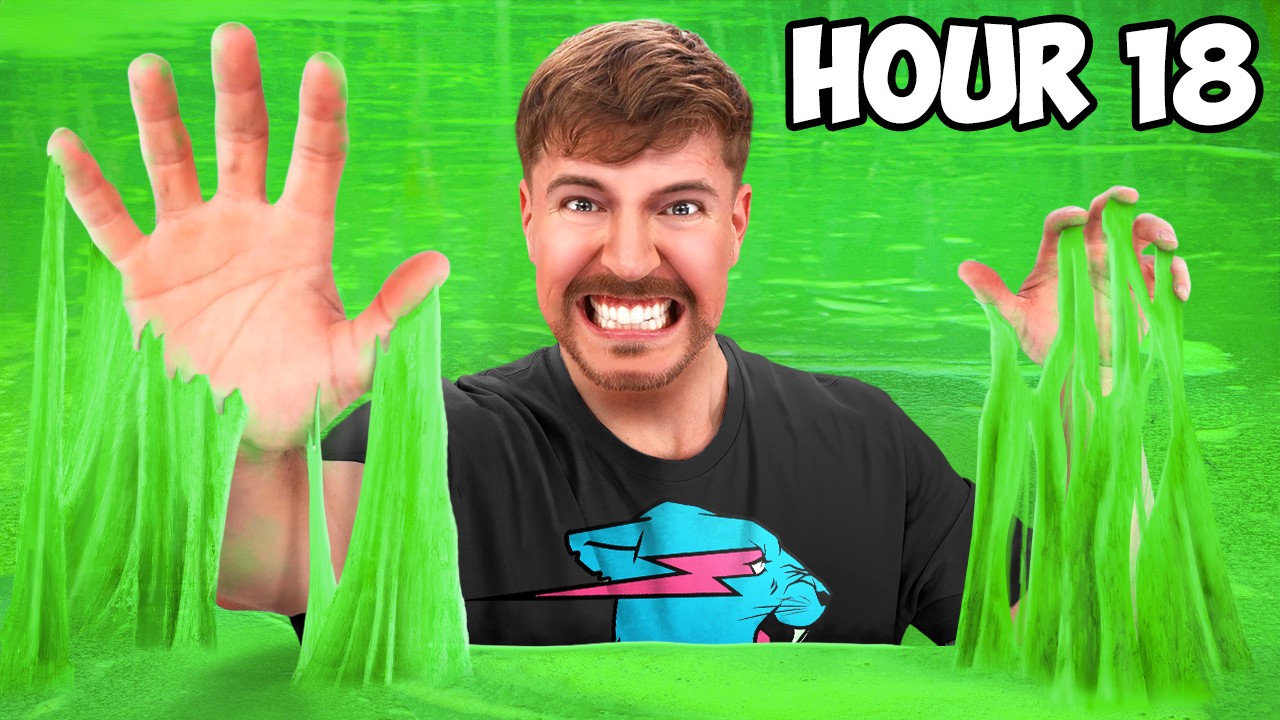 I Spent 24 Hours Straight In Slime