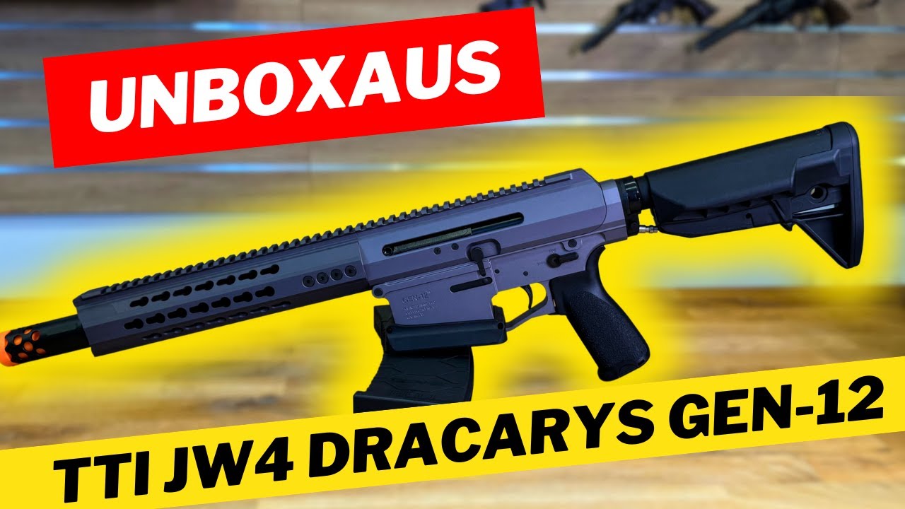 Kaikkien aikojen brutaalein airsoft-ase? | Wolverine Dracarys Gen-12 unboxaus