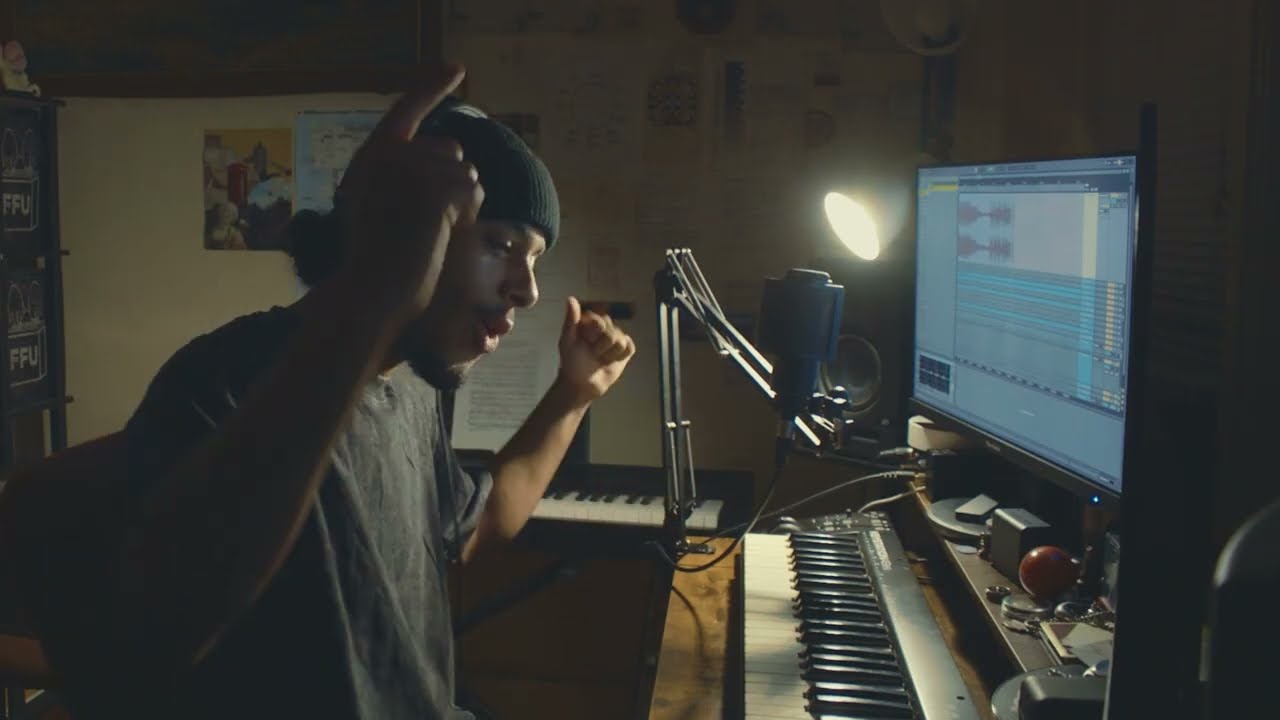 no plan, just making a song from scratch