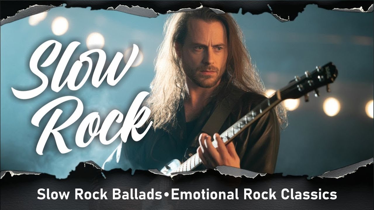The Best of Slow Rock Ballads | Emotional Healing Love Songs | Inspired by Journey & Bryan Adams