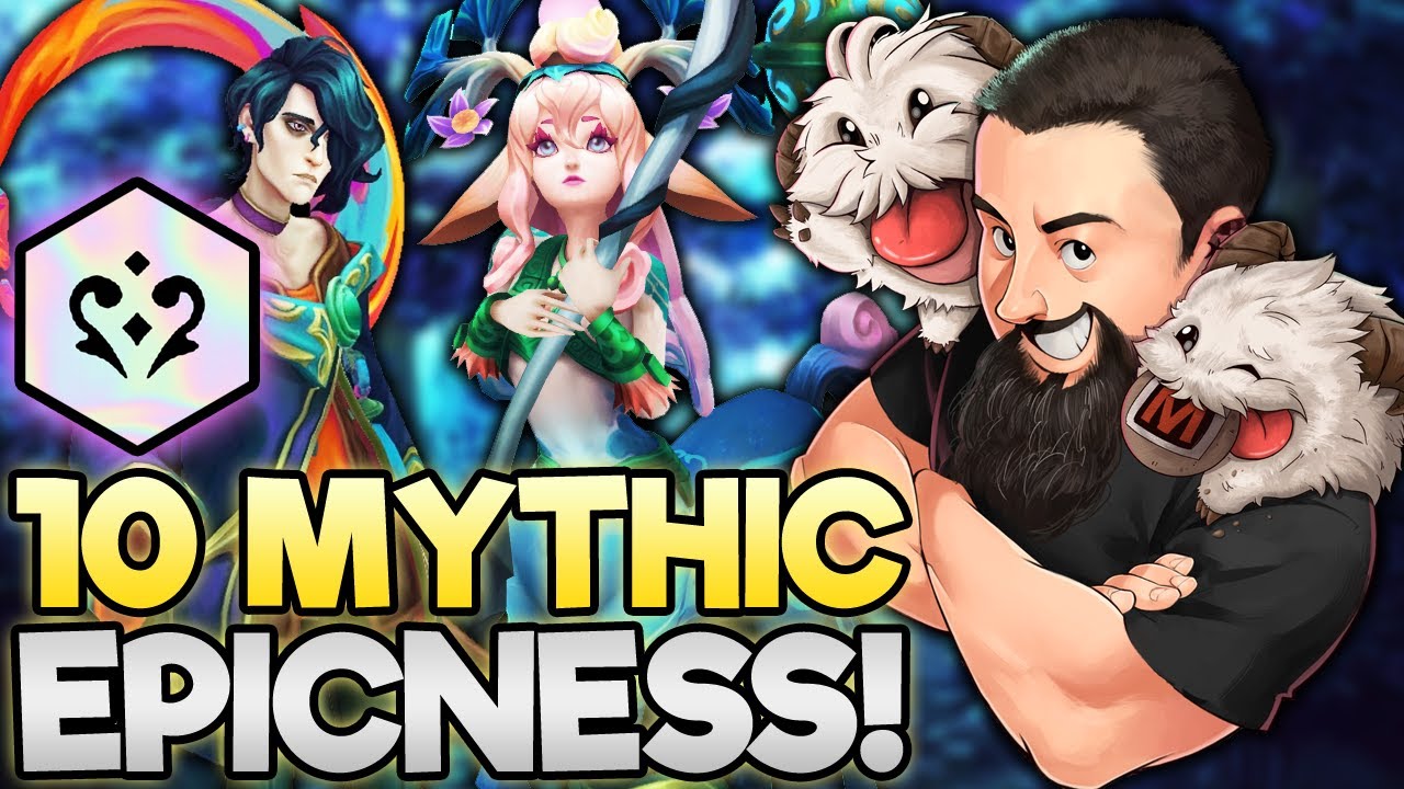 10 Mythic - Item Anvil Duplication?! I Just Need 1 Tear!! | TFT Inkborn Fables | Teamfight Tactics