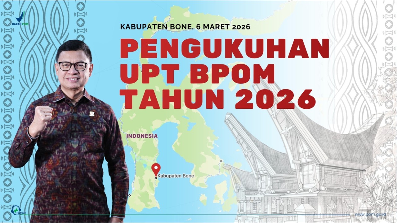 Peresmian Loka POM di Bone (6 Maret 2026)