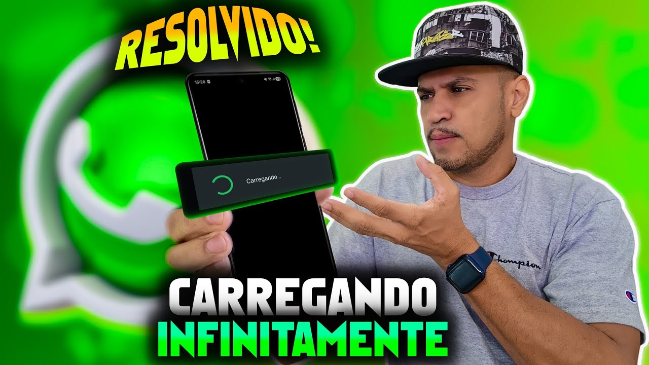 O que fazer quando o WhatsApp fica s&oacute; CARREGANDO? (Resolvido Rapidinho)