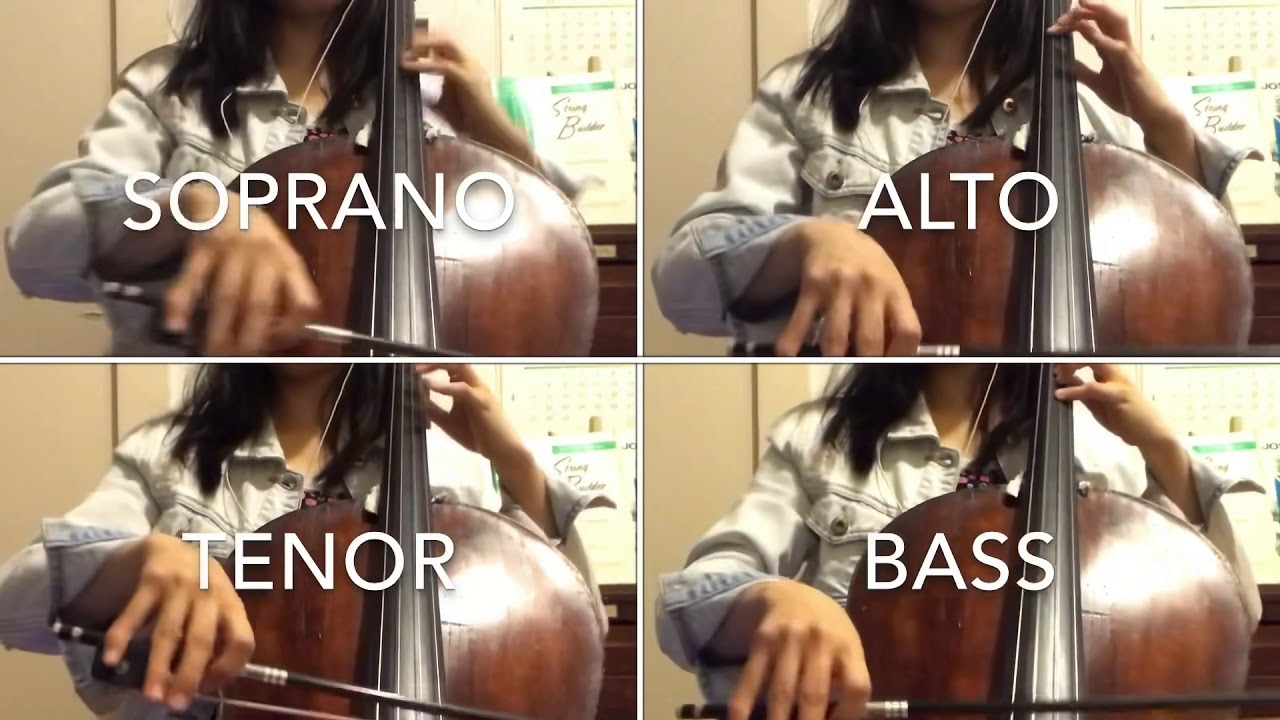 Hymn/Hino 446 Vós, ó jovens do Senhor (cello 4tet)