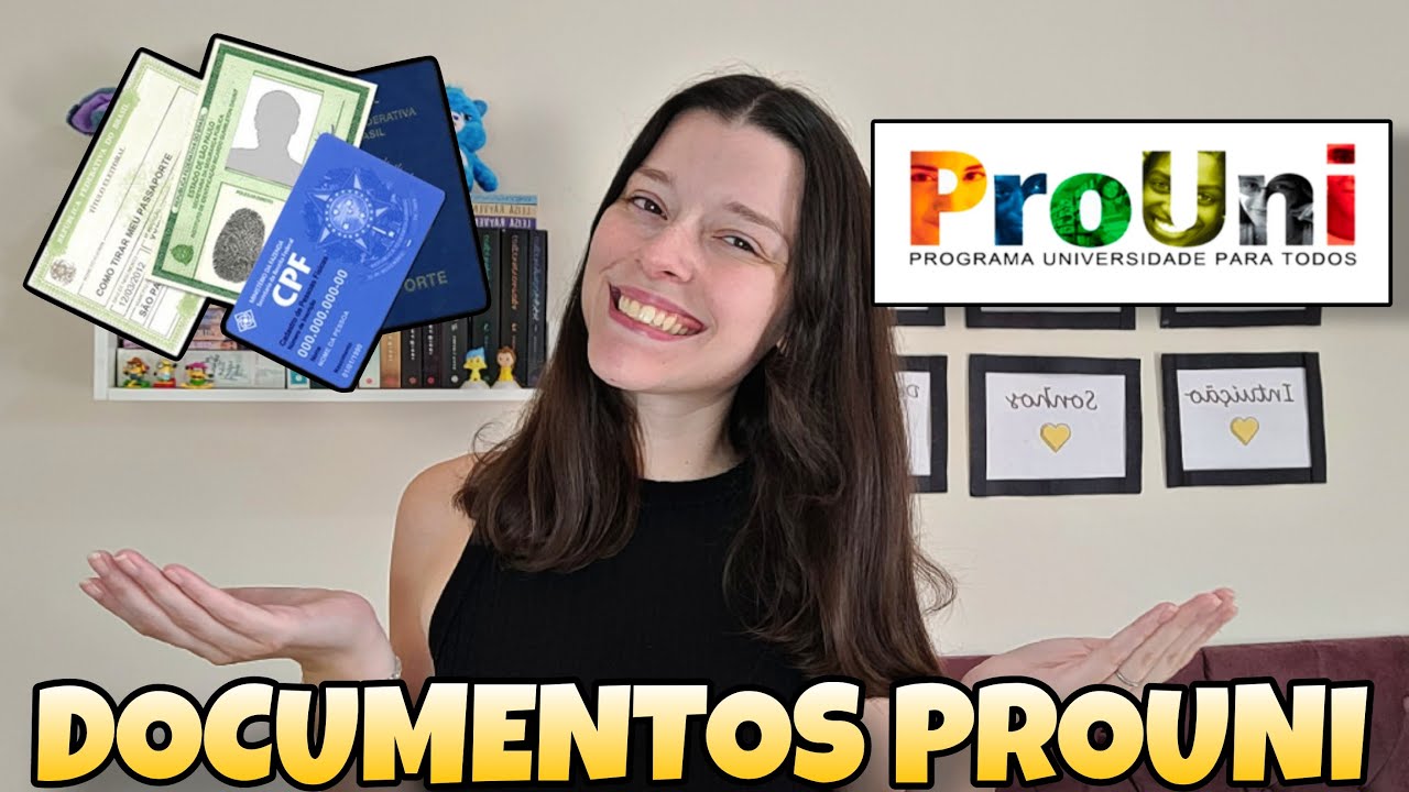 DOCUMENTOS PROUNI l Documentação para matrícula no Prouni!!!