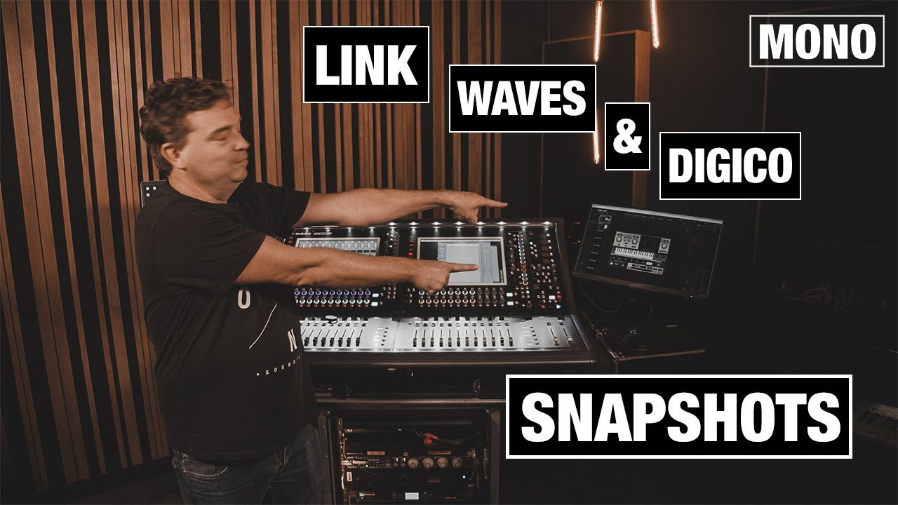 How To link Waves snapshots to DiGiCo snapshots