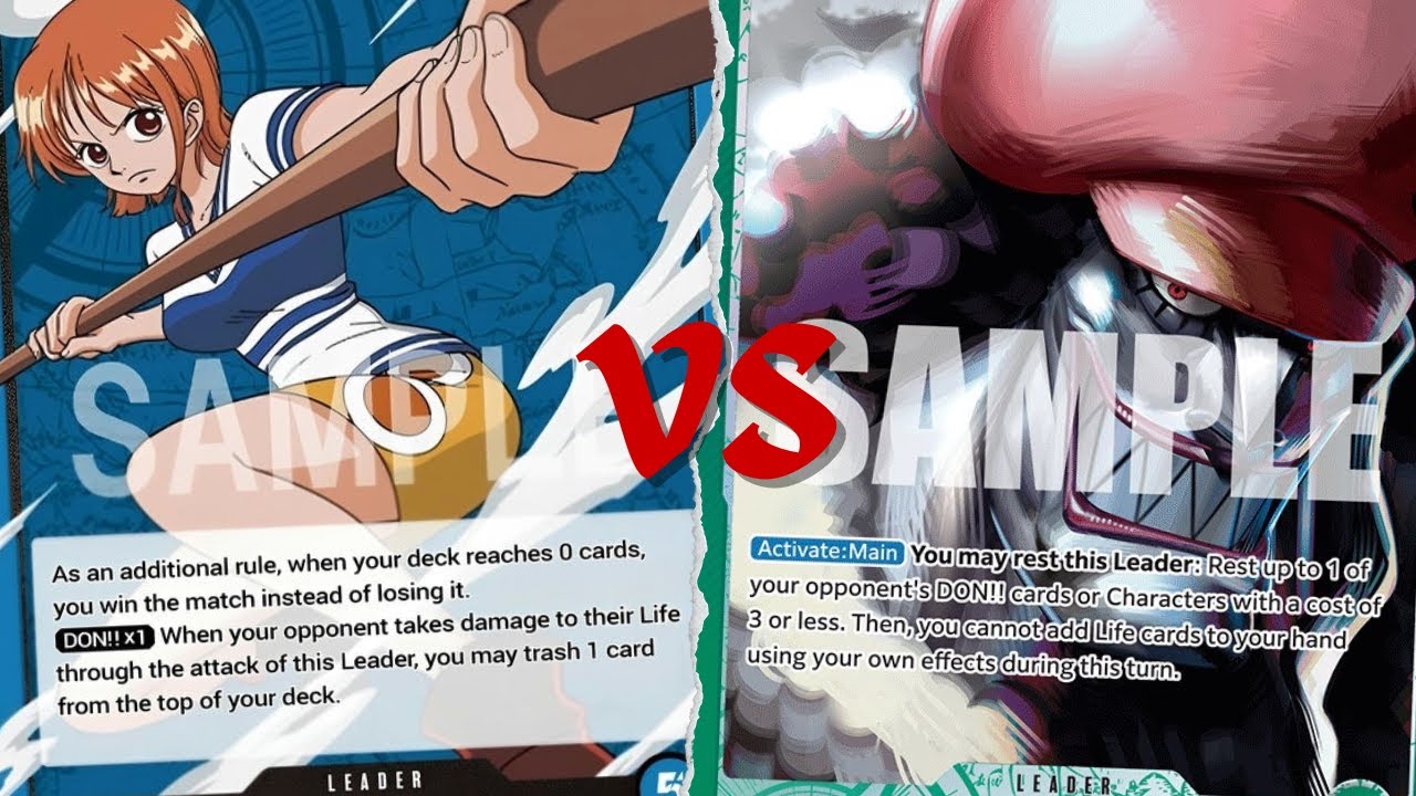 Nami Vs Hody Jones One Piece ft.@DKsCardPirates | Big OOF