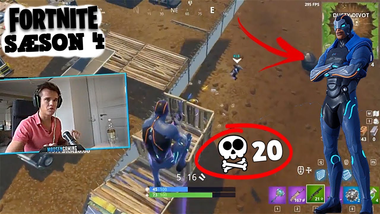 SÆSON 4 ER HER ENDELIG!! | 20 KILL DUO WIN MED KASPER!