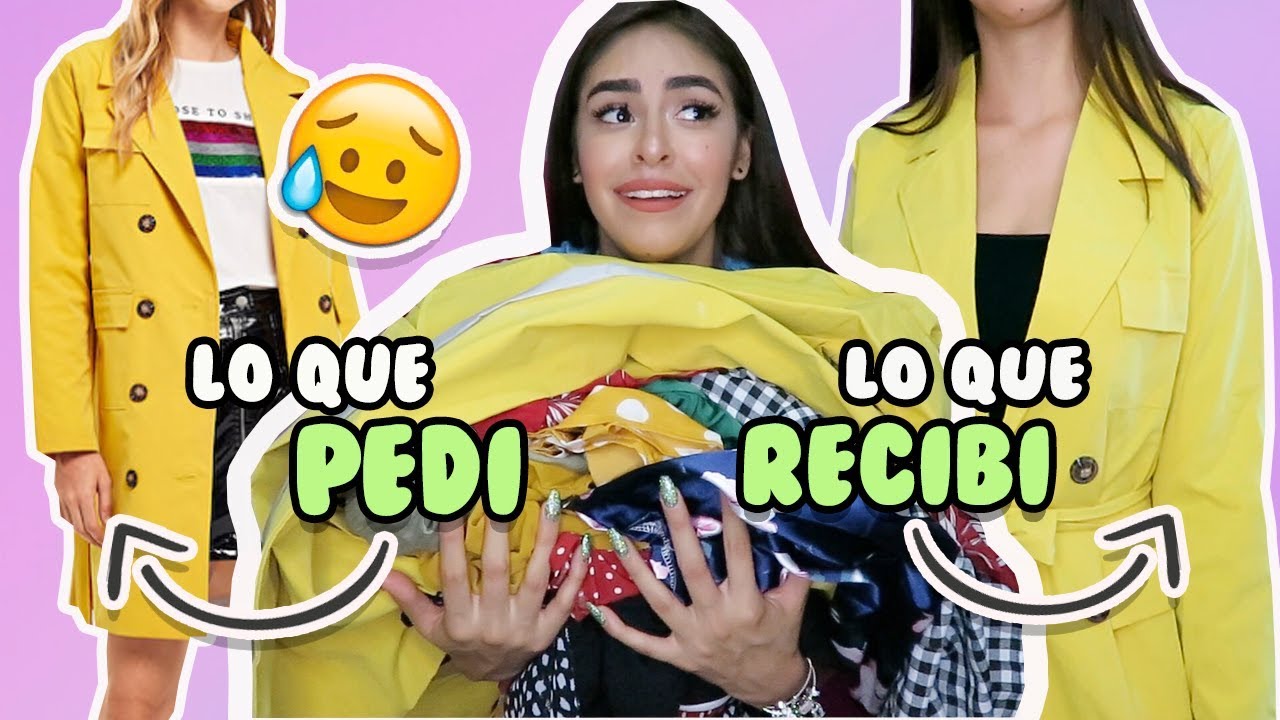 LO QUE PEDI vs LO QUE RECIBI *MEGA haul*