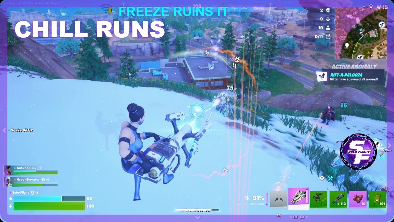 Chill Random Squads — Two Top 5s & a Game Freeze