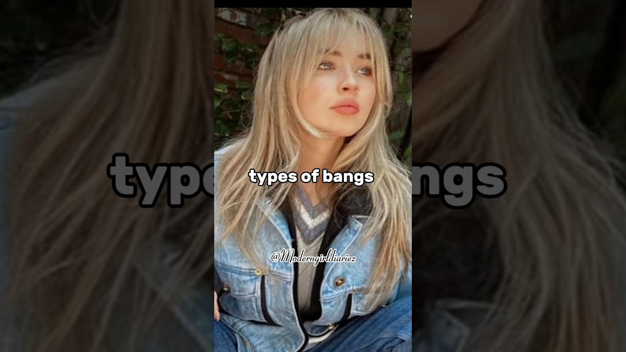 types of bangs ✨ #shorts #bangs #haircut #requested #viral #fypシ