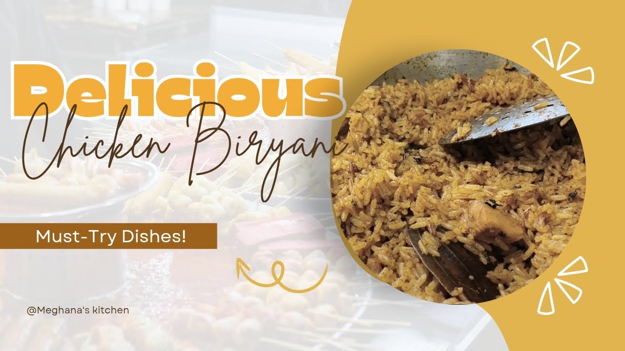 WELCOME to Meghana's Kitchen | Chicken Biryani 
