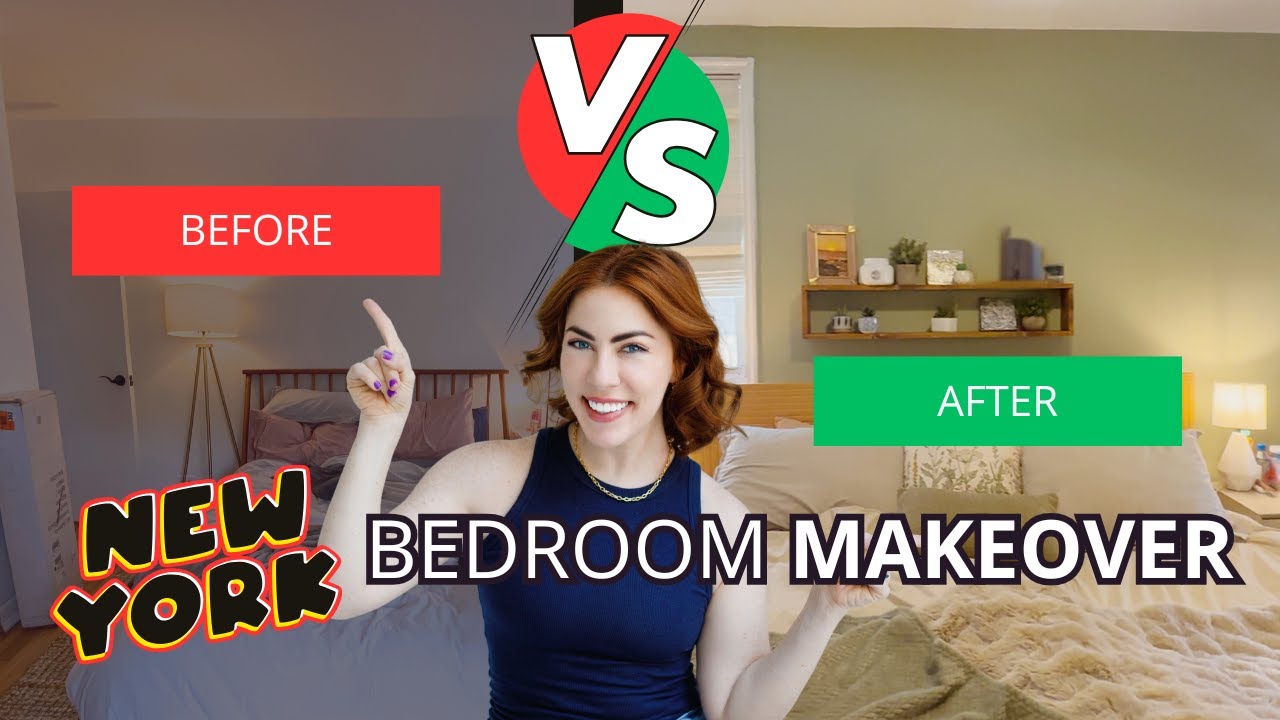 I Put a KING BED in My Tiny NYC Apartment 😳 | Bedroom Makeover Reveal