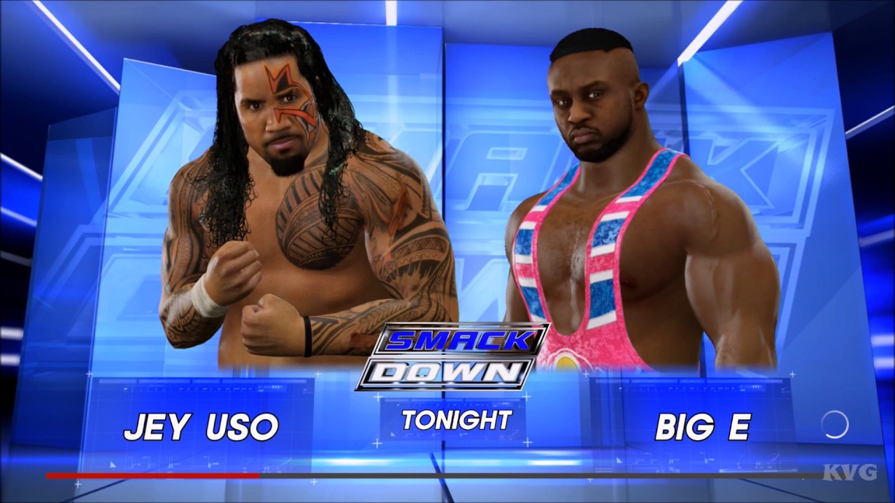 WWE 2K17 - Jey Uso vs Big E | Gameplay (HD) [1080p60FPS]