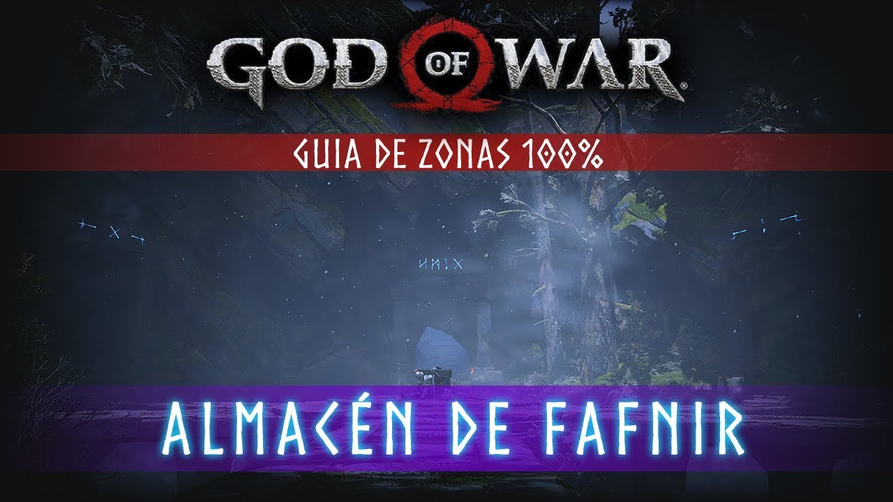 God of War Guia de Zonas 100% - Almacen de Fafnir