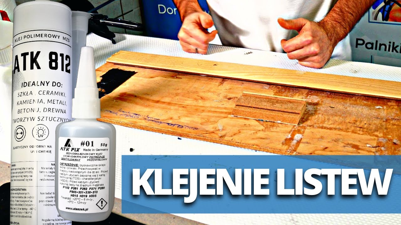 Klej do listew przypodłogowych MDF / PVC