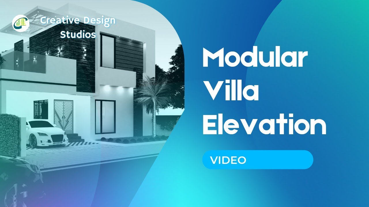 3BHK | Elevation Video | Creative Design Studios