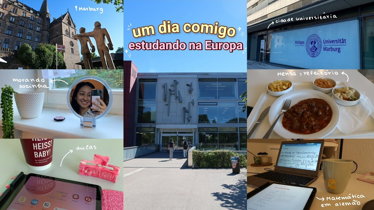 Um dia uma brasileira estudando na Alemanha  🇩🇪💫