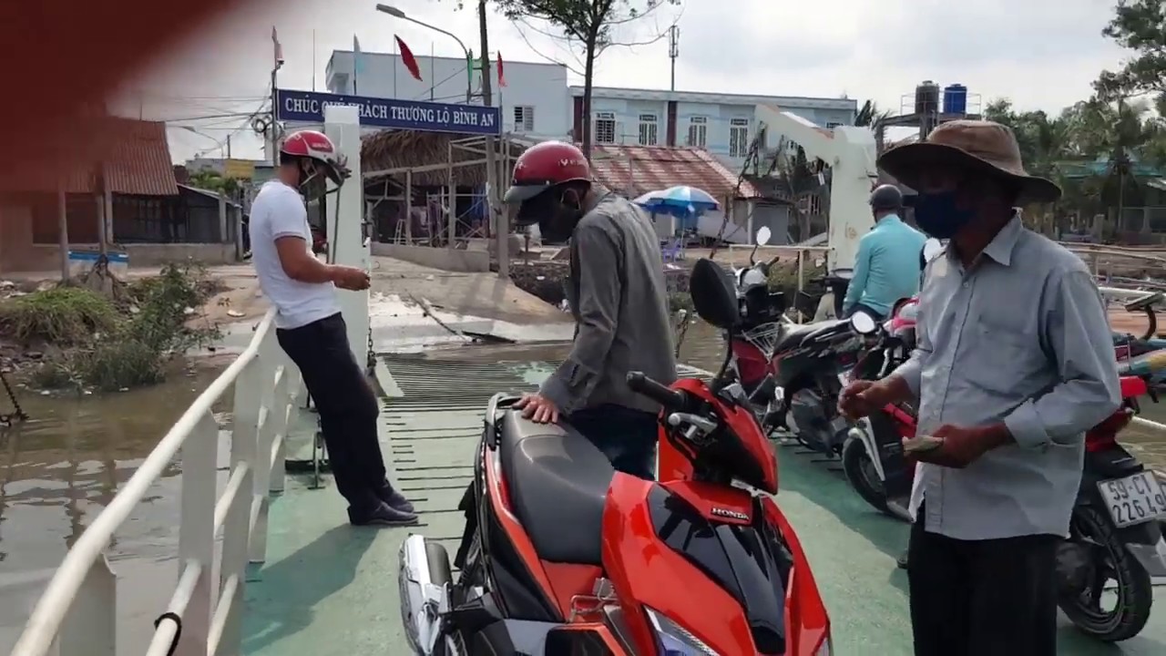 Qua Phà Tân Kim Long Hậu ra TL826C về cầu Rạch Dơi Nhơn Đức Nhà Bè