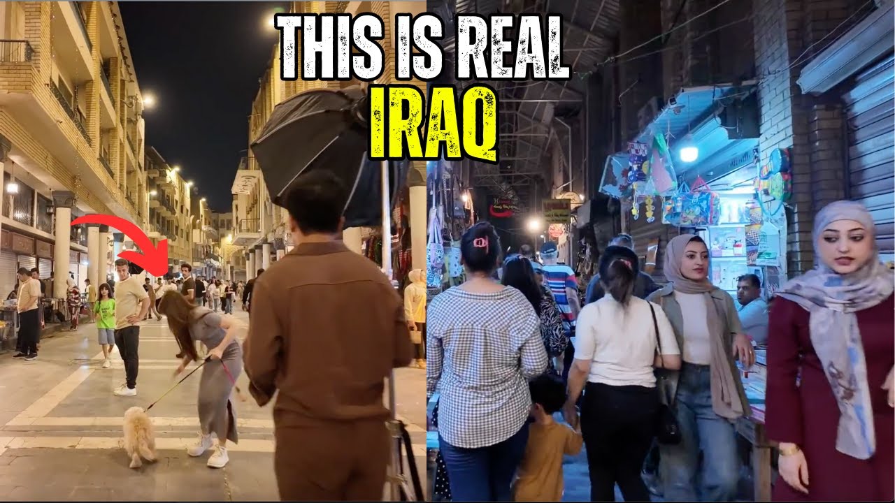 This is Real Baghdad Iraq | Walking Tour of Al Mutanabbi Street 2025