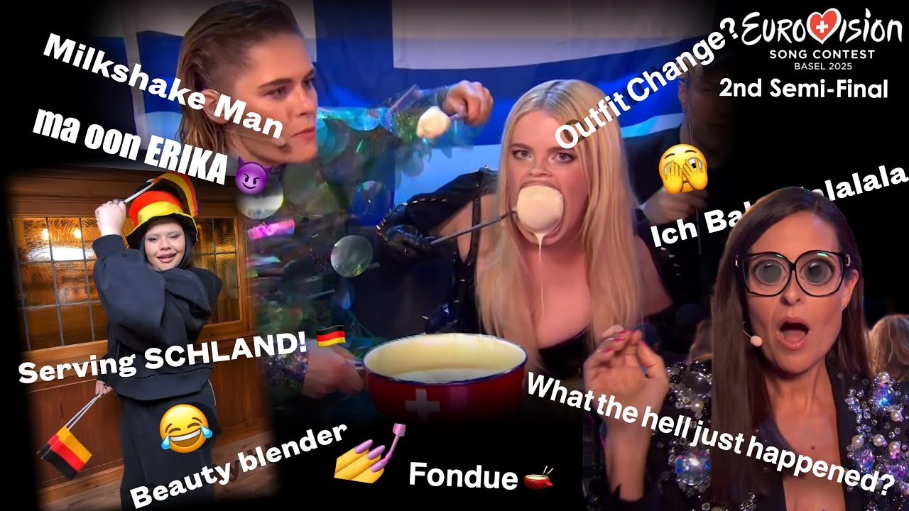 WHAT did I watch rn!? 😭| Eurovision 2025 Parody + Memes (Semi-Final 2)