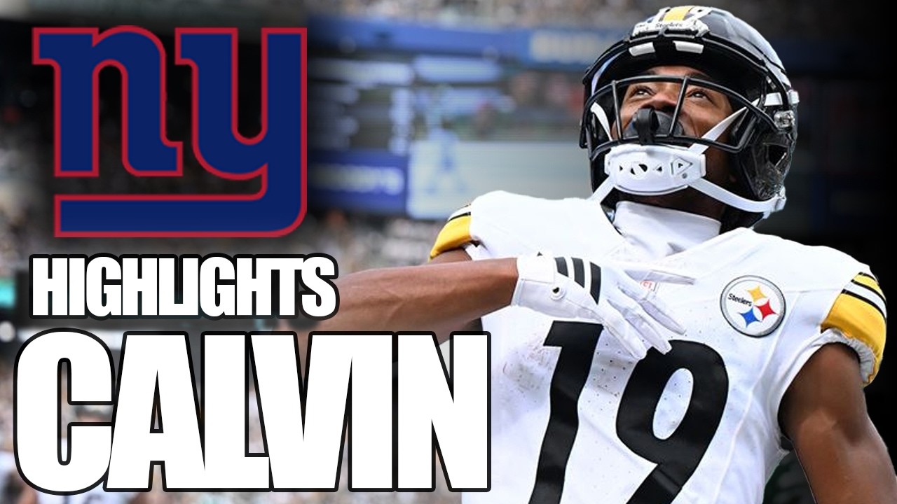 Calvin Austin III Highlights (Every Catch 2025) - New York Giants | 2026 NFL  Free Agency