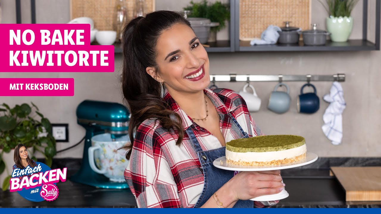 Fruchtig frische no-bake Kiwi-Torte | Ohne Backofen