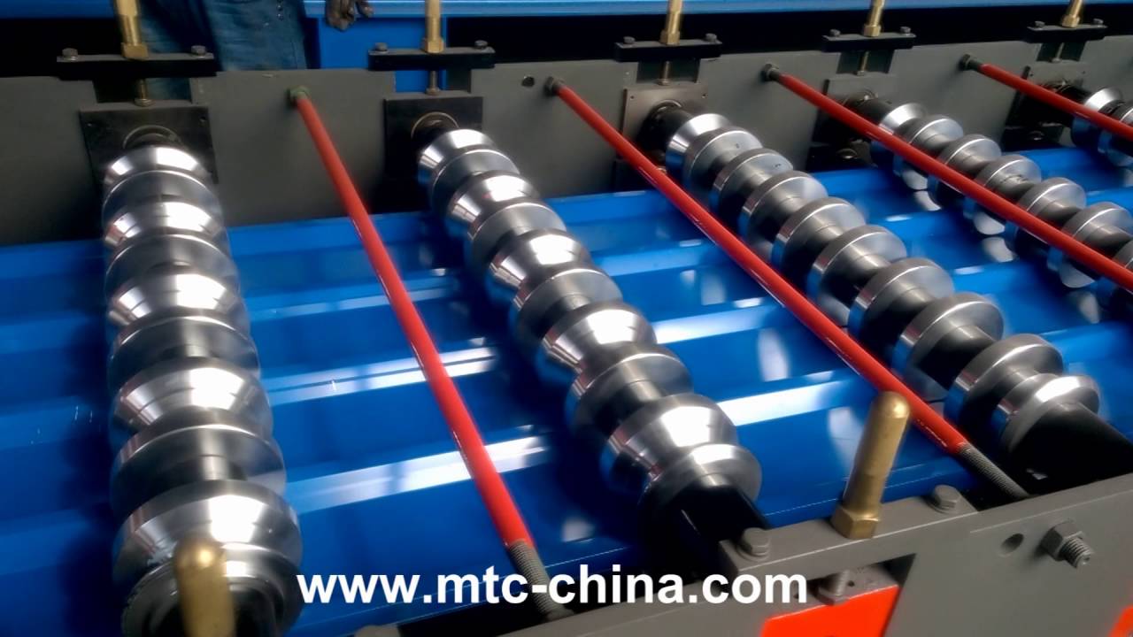 Roof and Wall Cladding Roll Forming Machine