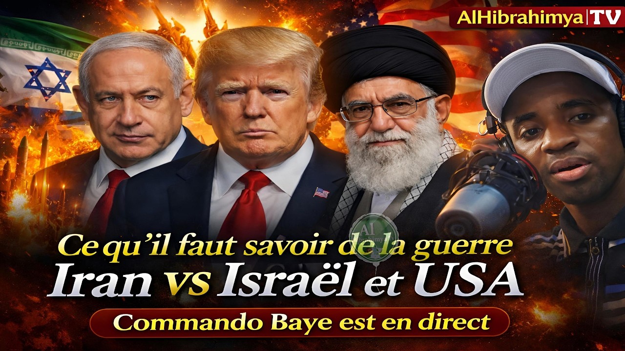 Commando Baye, [🔴Direct ], décortique les dernières nouvelles - Iran vs Israël & USA
