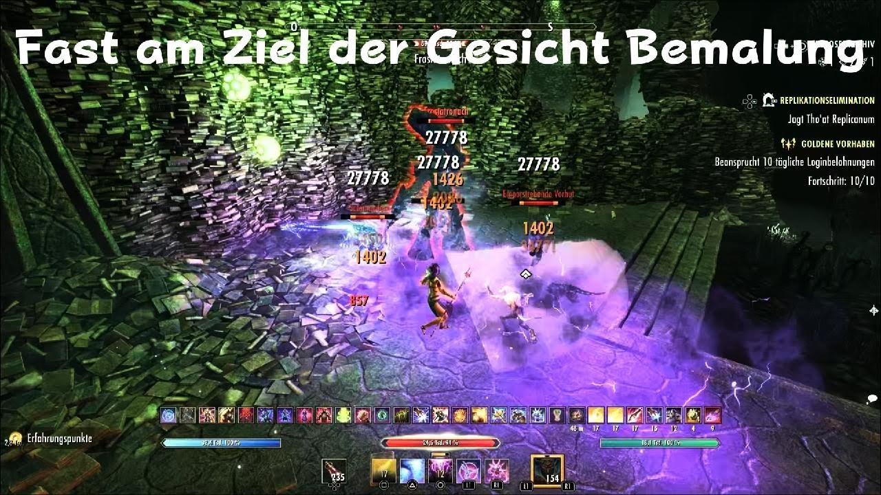 The Elder Scrolls Online Fast am Ziel der Gesicht Bemalung