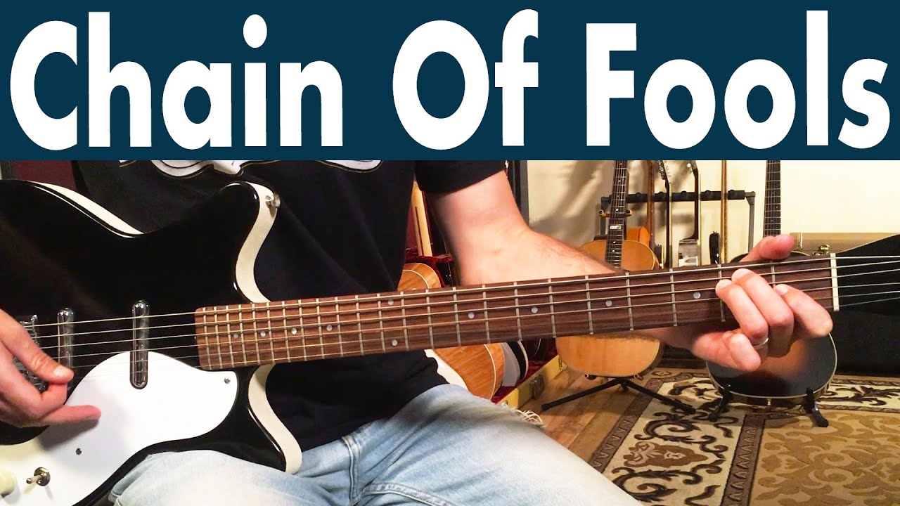 Aretha Franklin Chain Of Fools Guitar Lesson + Tutorial