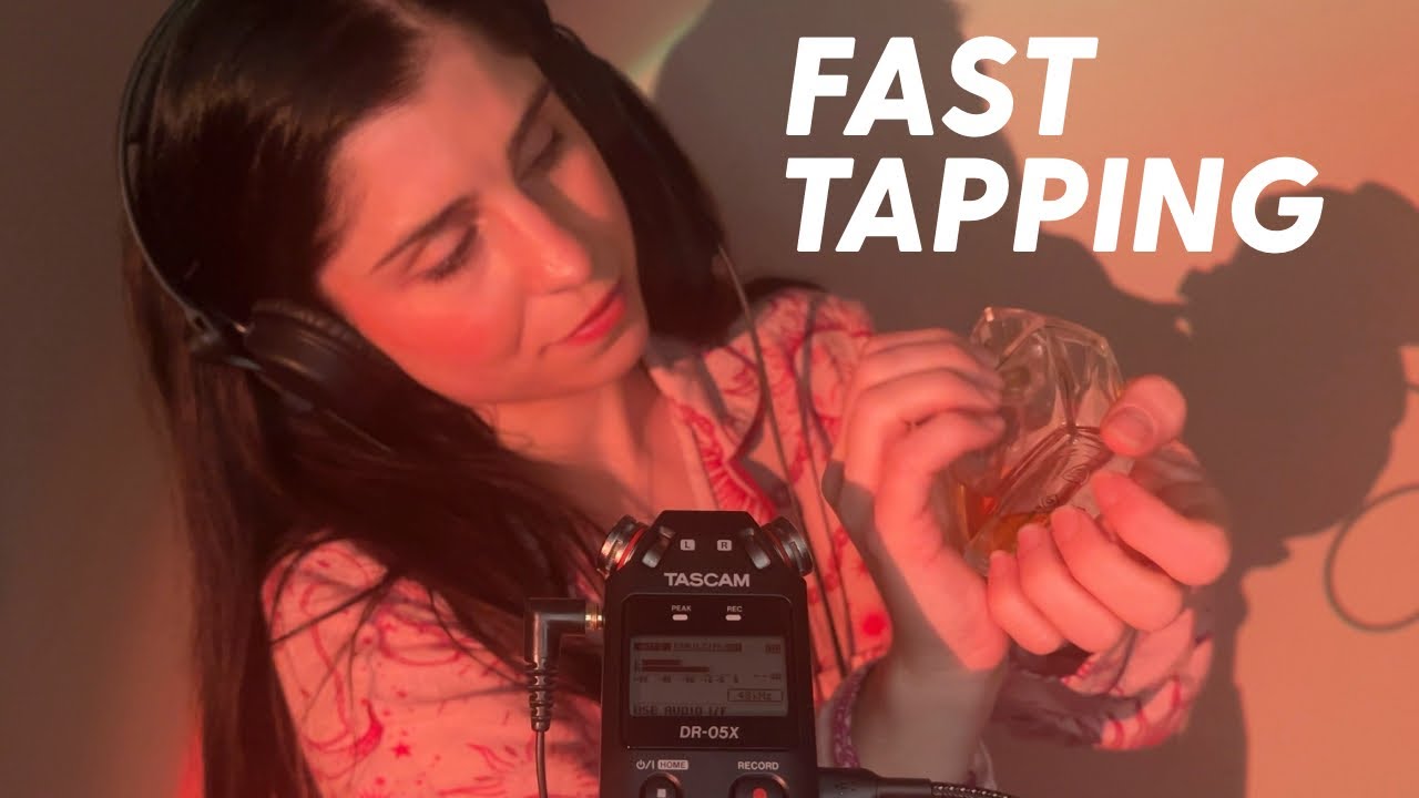 ASMR | FAST TAPPING (No Talking) - Background ASMR for Sleep 💤, Studying 📕, Relaxing 🧘‍♂️.