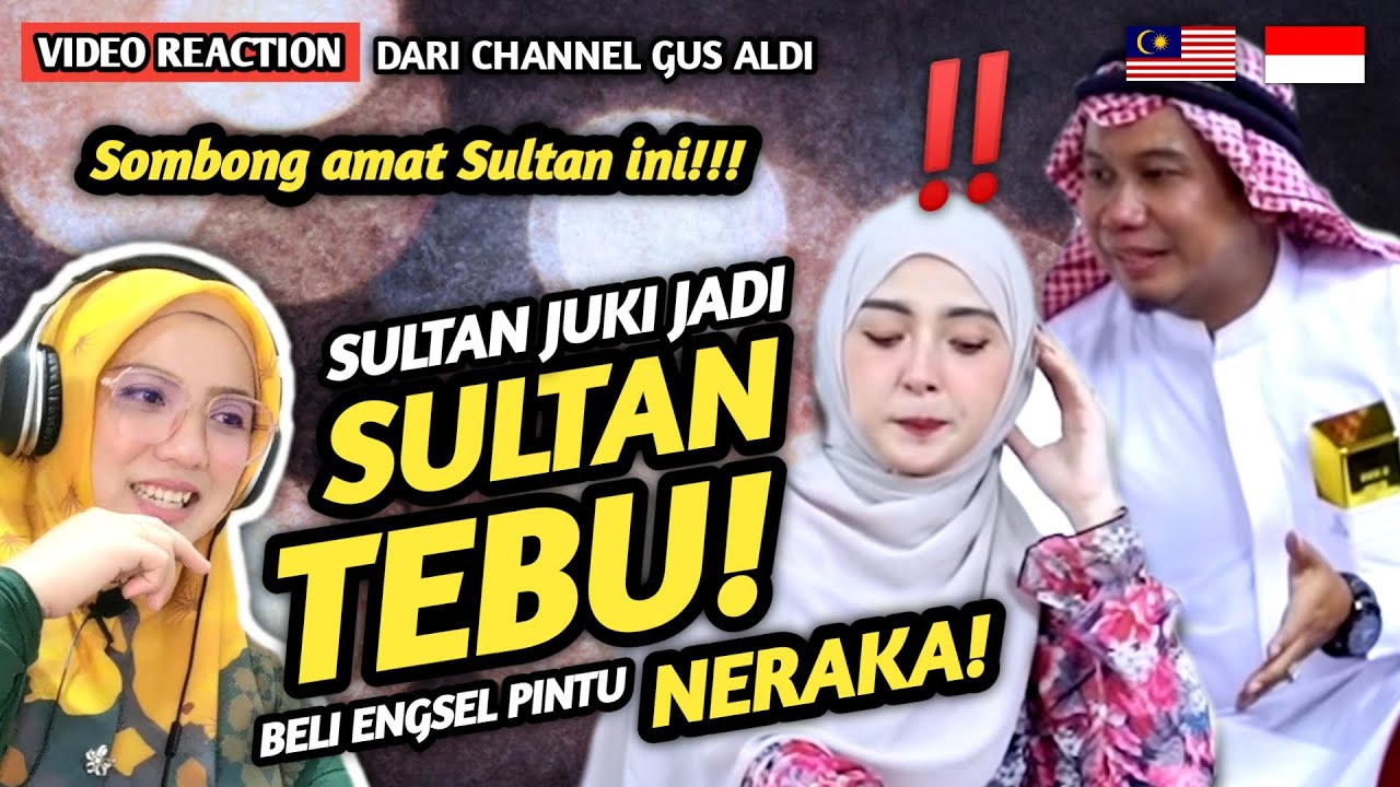 🇮🇩 REACTION PRANK SHOLAWAT GUS ALDI JADI SULTAN TEBU & BELI ENGSEL PINTU NERAKA! | Sombong Amat!