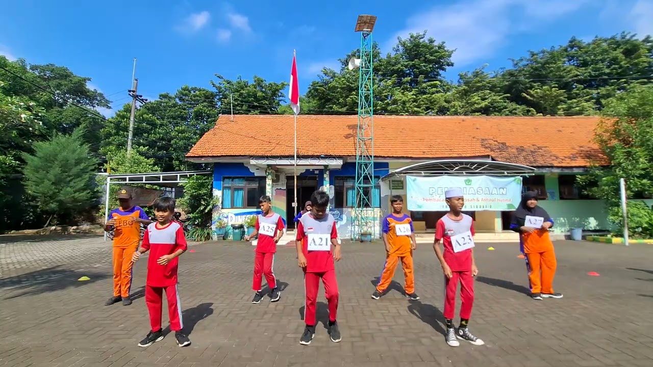 Senam Kelas 6A Kelompok 3