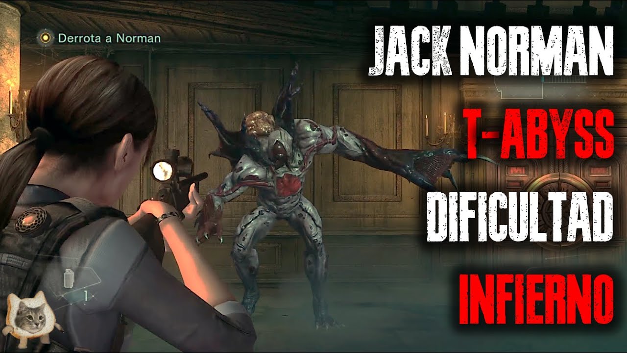 Resident Evil: Revelations JACK NORMAN en INFIERNO sin DAÑO con M40A1