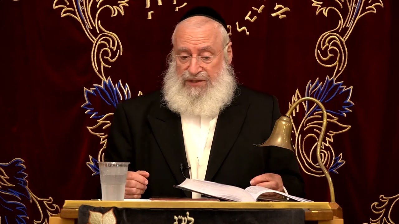 הפיגוע ברמות | דברי חיזוק מאת מרן הרב אשר וייס שליט