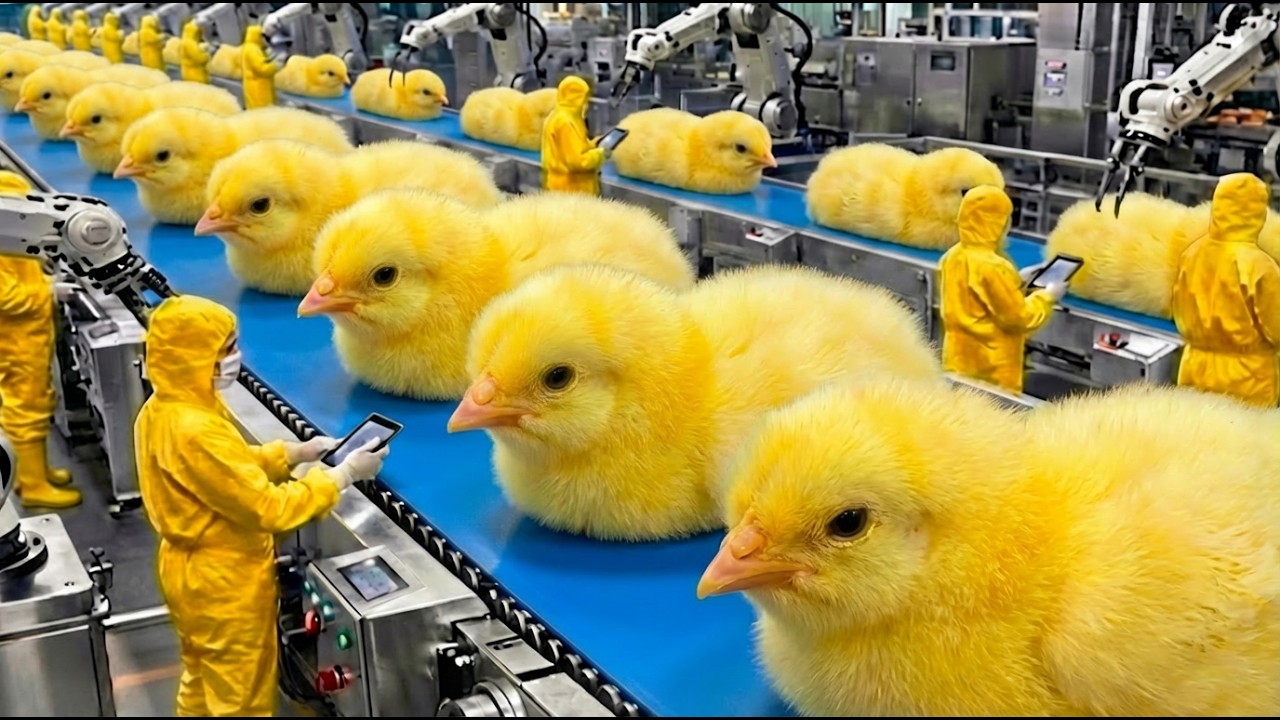 How Millions of Chicks Are Born — Inside the World’s Largest Egg Factory (Full Process)