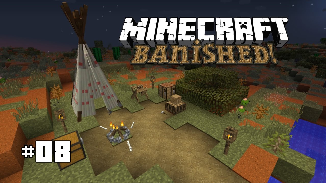 Banished-Harsh Survival | Lost Another NPC | #8 (Minecraft 1.10.2)
