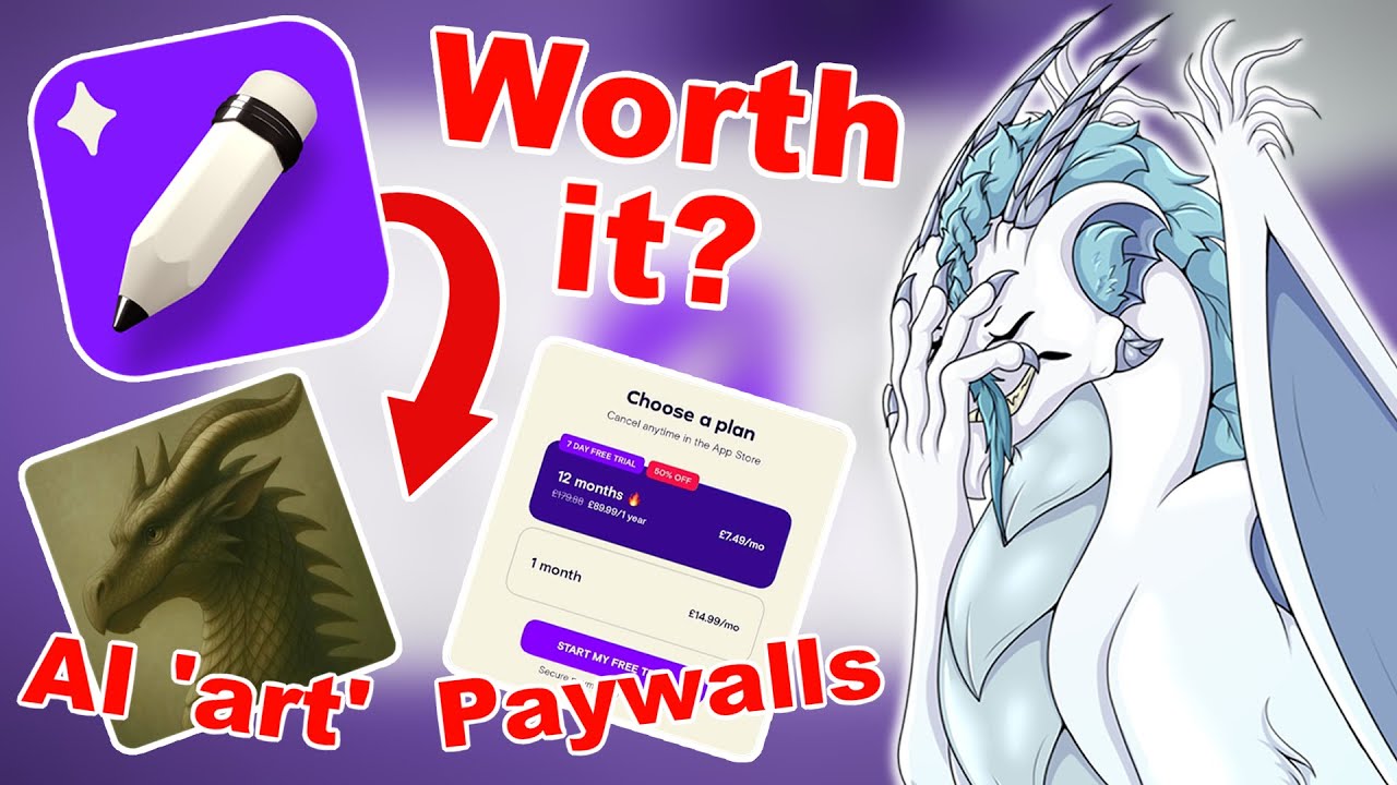 An ART app that uses AI!? I tried Simply Draw so you don't have to