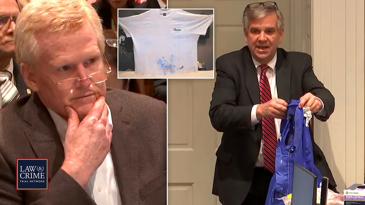 Alex Murdaugh Trial: Stained Shirt and Jacket Swabbed for Gunshot Residue