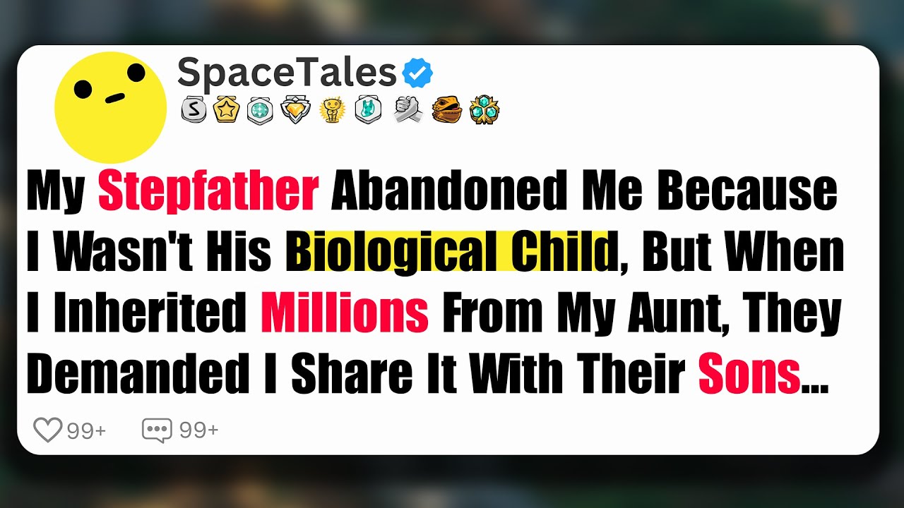 My Stepfather Abandoned Me Because I Wasn't His Biological Child, But When I Inherited Millions...
