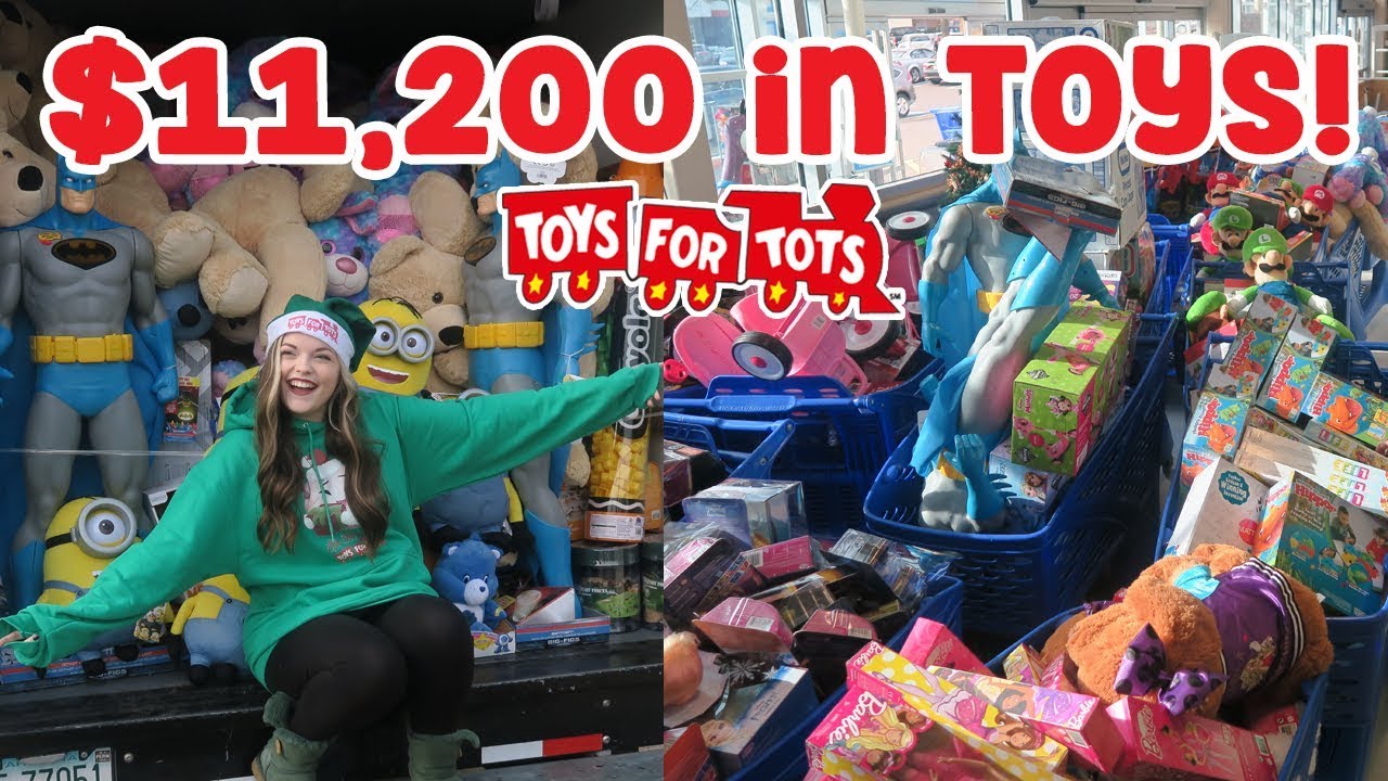 $11,200 Raised & Spent on Toys! | Toys for Tots Shopping & Delivery ♡ FOR DA KIDS!