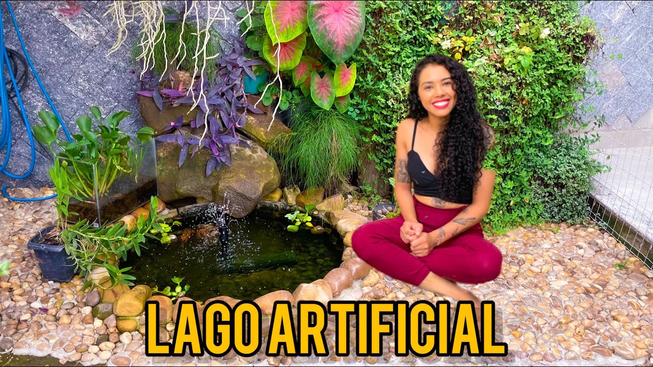 Como fazer lago artificial barato!