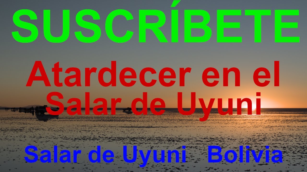 El Espejo del Mundo 12.000 km²: Atardecer en el Salar de Uyuni (Bolivia)