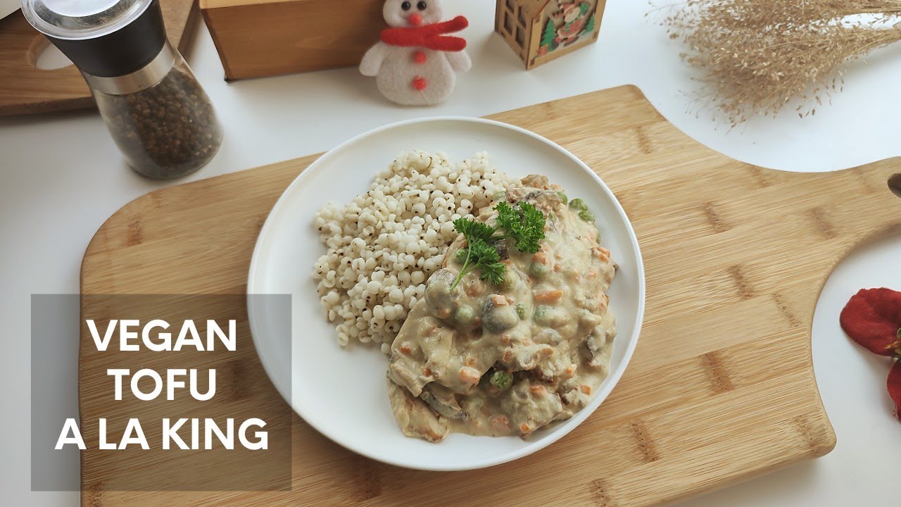 Vegan Tofu A La King Recipe | Tofu 