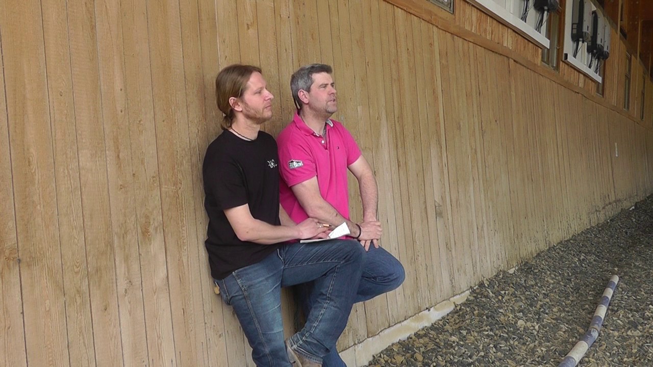 Neulich an der Bande... Bernd und Alex zum Thema Vorbild.