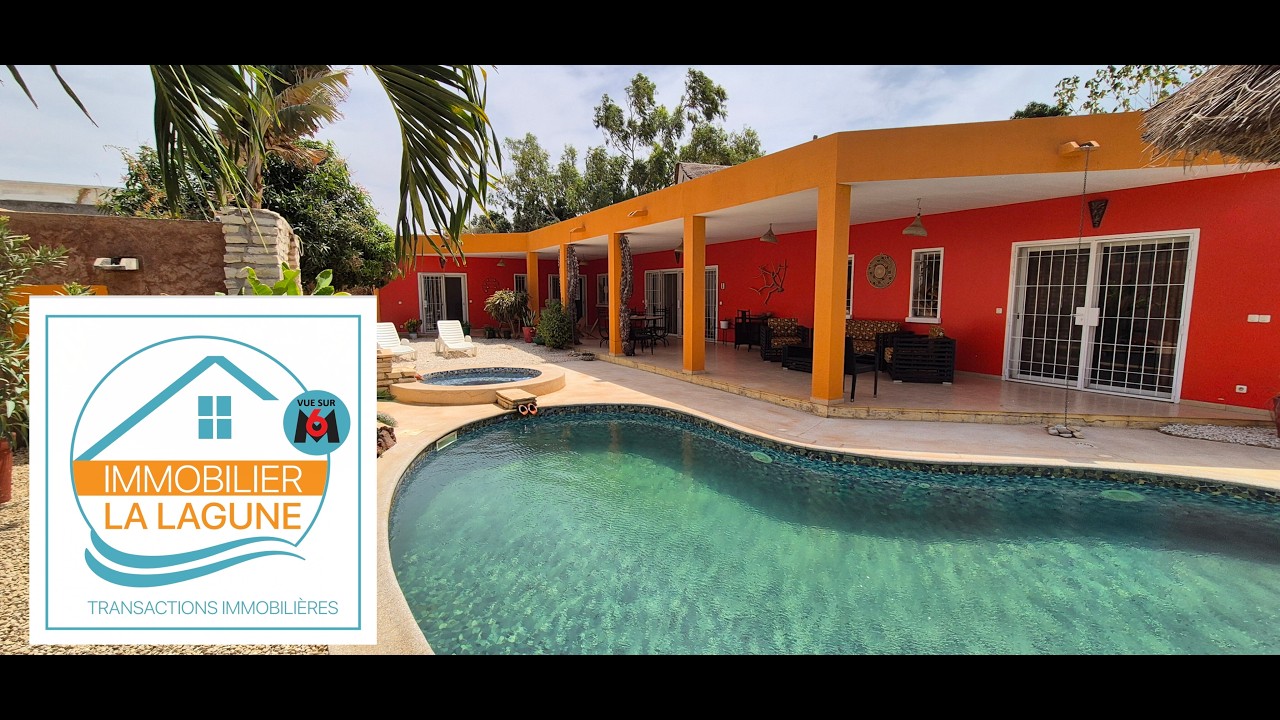 Villa avec piscine à vendre à Ngaparou Sénégal | Entre Saly et Somone| Immobilier La Lagune